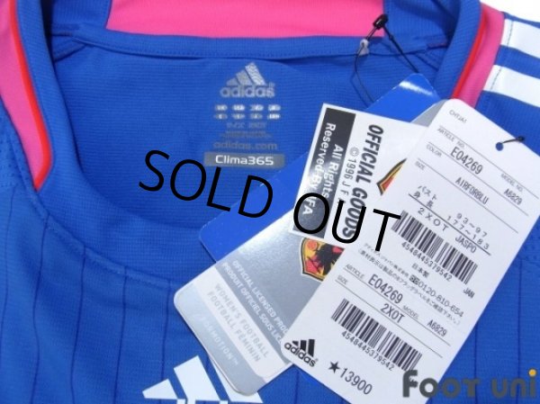 Photo4: Japan Women's Nadeshiko 2008 Home Authentic Shirt w/tags (4)