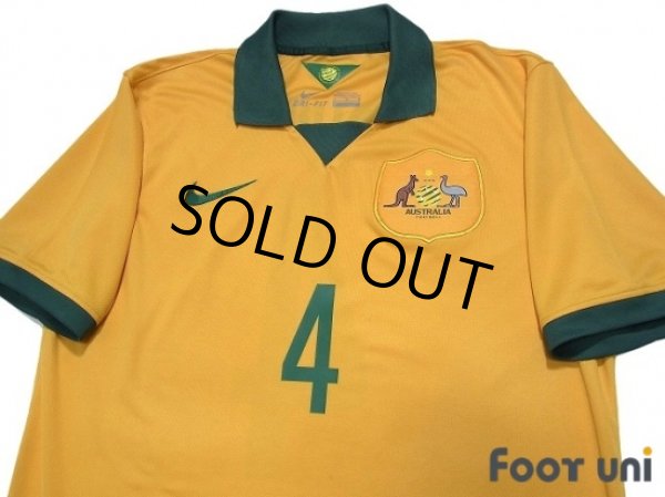Photo3: Australia 2014 Home Shirt #4 Cahill (3)