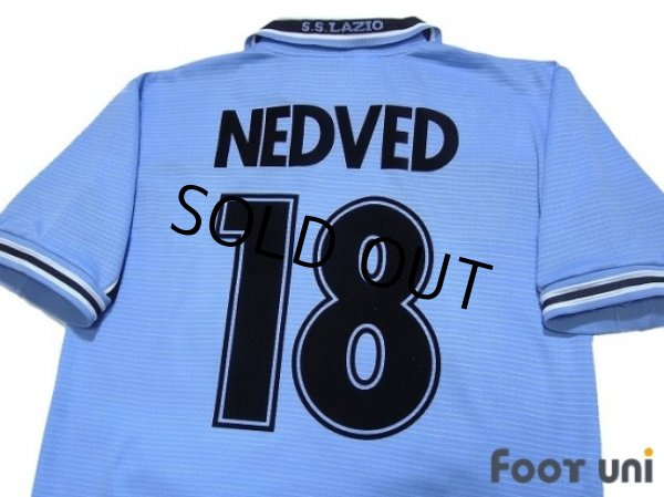Photo4: Lazio 1998-1999 Home Shirt #18 Nedved (4)