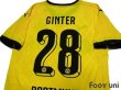 Photo4: Borussia Dortmund 2015-2016 Home Shirt #28 Ginter (4)