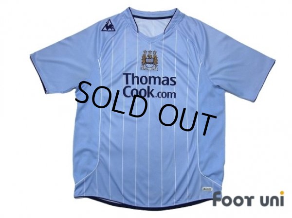 Photo1: Manchester City 2007-2008 Home Shirt (1)