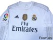 Photo3: Real Madrid 2015-2016 Home Long Sleeve Shirt #4 Sergio Ramos LFP Patch/Badge (3)