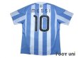 Photo2: Argentina 2010 Home Shirt #10 Messi (2)