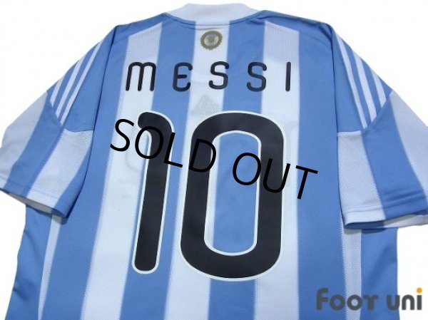 Photo4: Argentina 2010 Home Shirt #10 Messi (4)