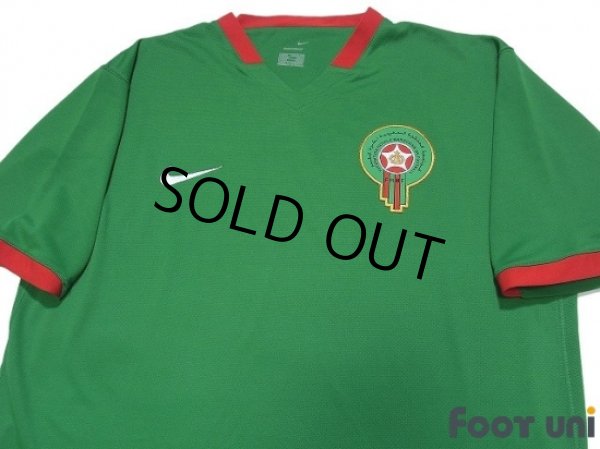 Photo3: Morocco 2006 Home Shirt (3)
