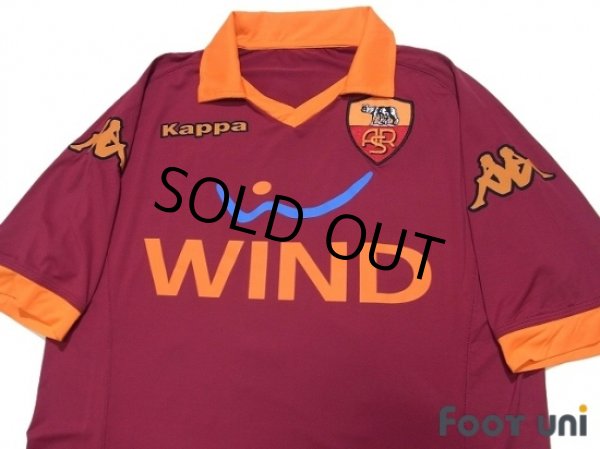 Photo3: AS Roma 2012-2013 Home Shirt #16 De Rossi (3)