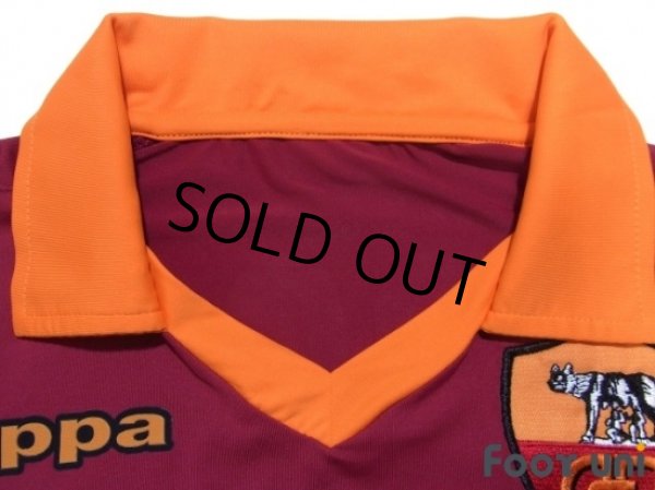 Photo5: AS Roma 2012-2013 Home Shirt #16 De Rossi (5)
