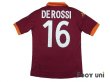 Photo2: AS Roma 2012-2013 Home Shirt #16 De Rossi (2)