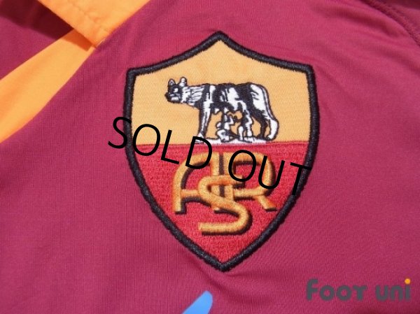 Photo6: AS Roma 2012-2013 Home Shirt #16 De Rossi (6)
