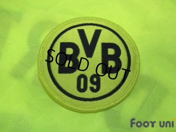 Photo6: Borussia Dortmund 1995-1996 Home Shirt #9 Chapuisat (6)