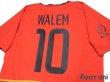 Photo4: Belgium 2002 Home Shirt #10 Walem 2002 FIFA World Cup Korea Japan Patch/Badge (4)