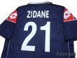 Photo4: Juventus 2000-2001 3rd Shirt #21 Zidane (4)