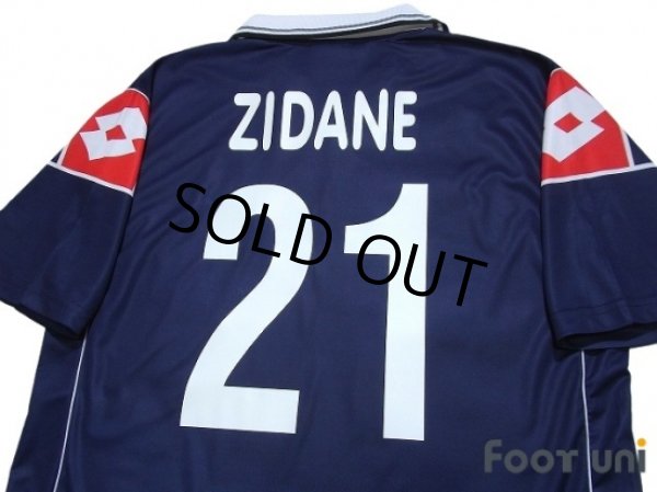 Photo4: Juventus 2000-2001 3rd Shirt #21 Zidane (4)