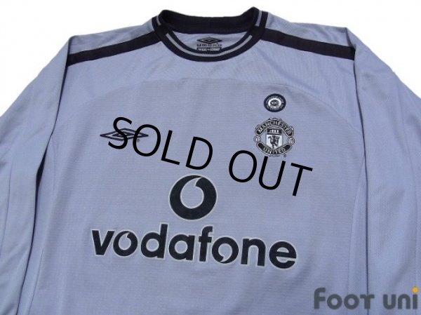 Photo3: Manchester United 2001-2002 Centenario GK Long Sleeve Shirt #1 Barthez  (3)