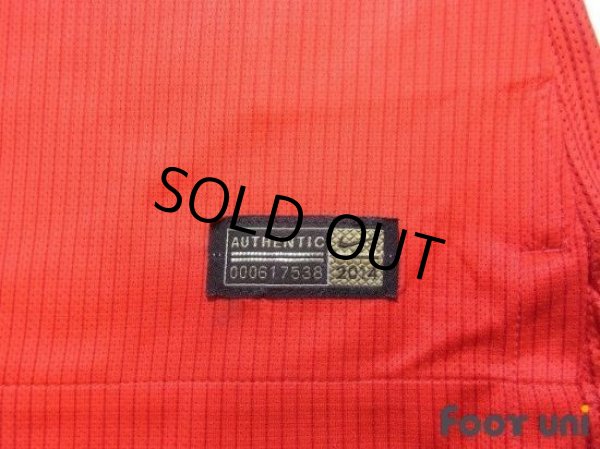 Photo6: England 2014 Away Authentic Shirt (6)