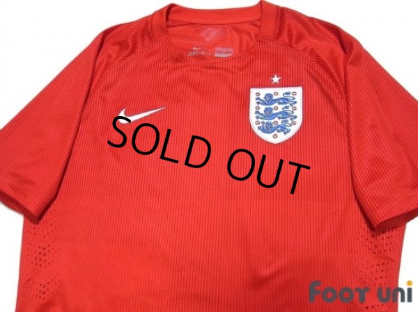 Photo3: England 2014 Away Authentic Shirt (3)