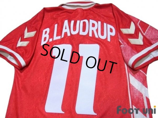Photo4: Denmark 1994 Home Shirt #11 Brian Laudrup (4)
