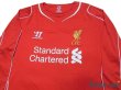 Photo3: Liverpool 2014-2015 Home Long Sleeve Shirt #8 Gerrard (3)