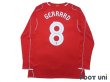 Photo2: Liverpool 2014-2015 Home Long Sleeve Shirt #8 Gerrard (2)