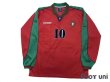 Photo1: Portugal Euro 1996 Home Long Sleeve Shirt #10 Rui Costa (1)