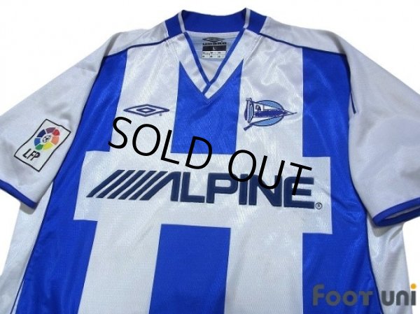 Photo3: Alaves 2002-2003 Home Shirt LFP Patch/Badge (3)