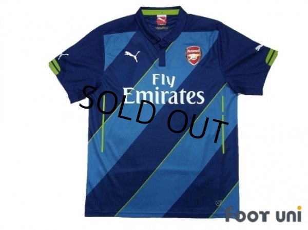 Photo1: Arsenal 2014-2015 3rd Shirt #19 Santi Cazorla w/tags (1)