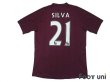 Photo2: Manchester City 2012-2013 Away Shirt #21 Silva w/tags (2)