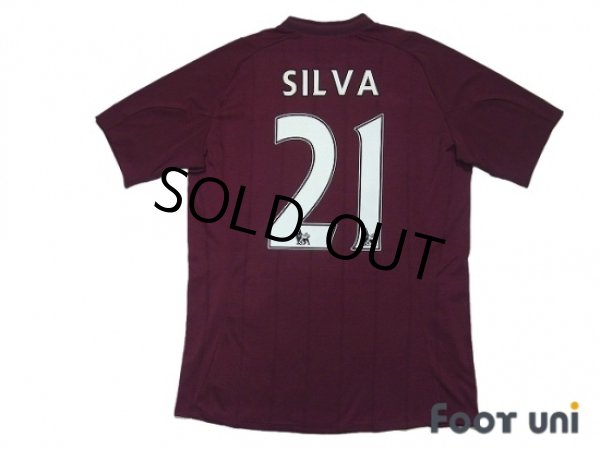 Photo2: Manchester City 2012-2013 Away Shirt #21 Silva w/tags (2)