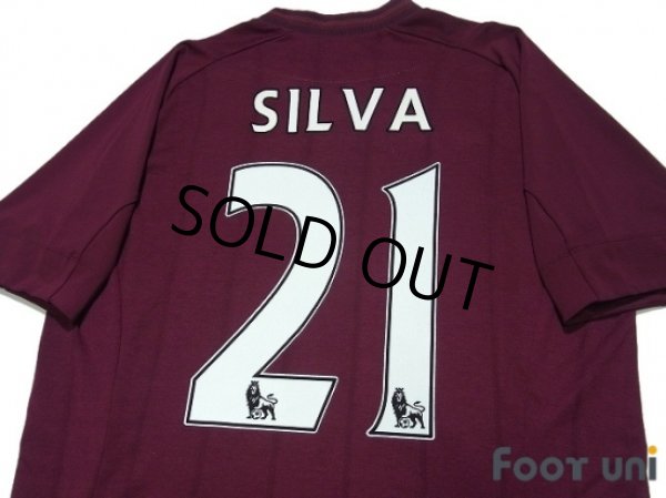 Photo4: Manchester City 2012-2013 Away Shirt #21 Silva w/tags (4)