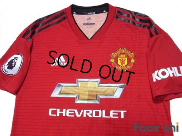 Photo3: Manchester United 2018-2019 Home Authentic Shirt #14 Lingard w/tags (3)