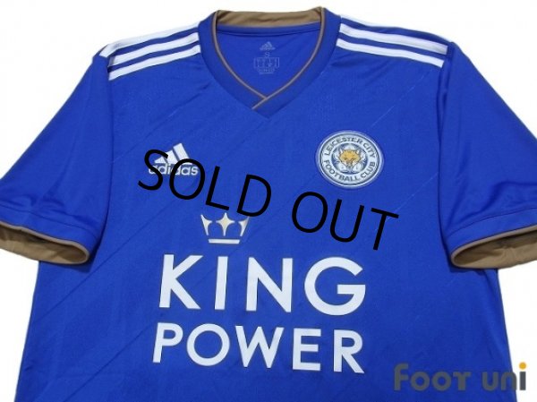 Photo3: Leicester City 2018-2019 Home Shirt w/tags (3)