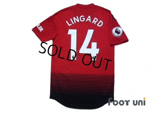 Photo2: Manchester United 2018-2019 Home Authentic Shirt #14 Lingard w/tags (2)