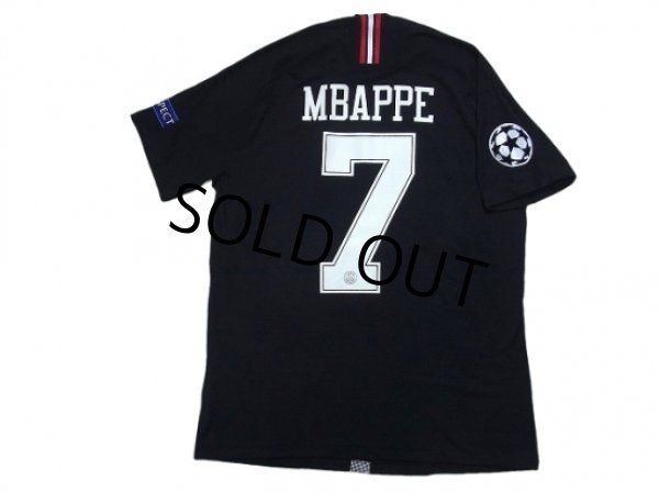 Photo2: Paris Saint Germain 2018-2019 3rd Authentic Shirt #7 Mbappe w/tags (2)