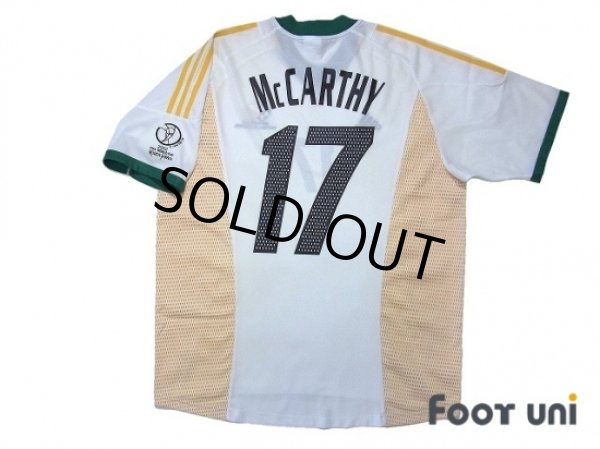 Photo2: South Africa 2002 Home Shirt #17 McCarthy 2002 FIFA World Cup Korea Japan Patch/Badge (2)