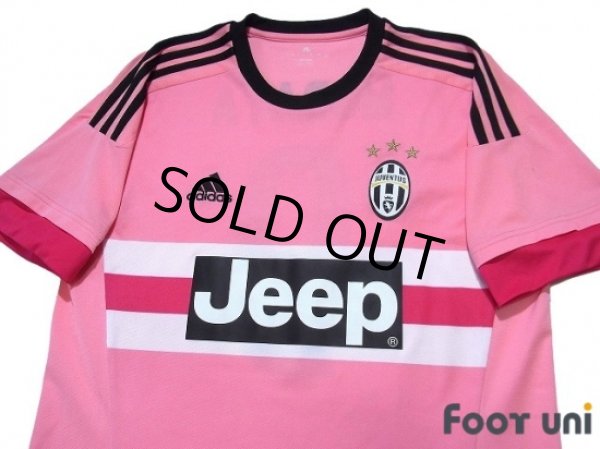 Photo3: Juventus 2015-2016 Away Shirt #9 Morata (3)