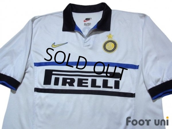 Photo3: Inter Milan 1998-1999 Away Shirt #10 Baggio (3)