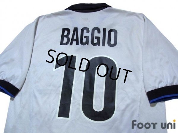 Photo4: Inter Milan 1998-1999 Away Shirt #10 Baggio (4)