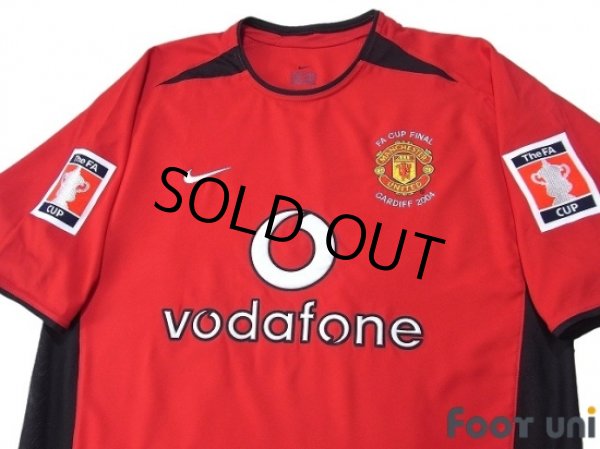 Photo3: Manchester United 2002-2004 Home Shirt The FA CUP Patch/Badge (3)