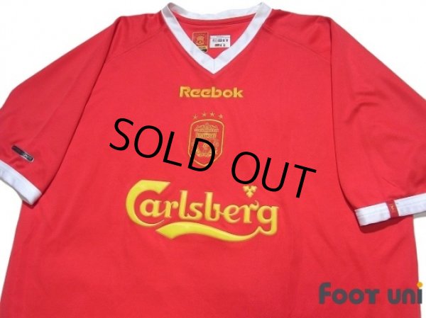 Photo3: Liverpool 2002-2004 Home Shirt #10 Owen (3)