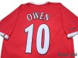 Photo4: Liverpool 2002-2004 Home Shirt #10 Owen (4)