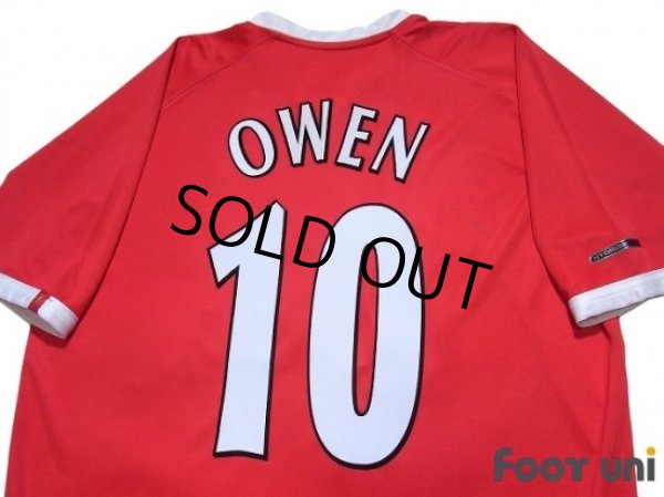 Photo4: Liverpool 2002-2004 Home Shirt #10 Owen (4)