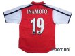 Photo2: Arsenal 2000-2002 Home Shirt #19 Inamoto (2)