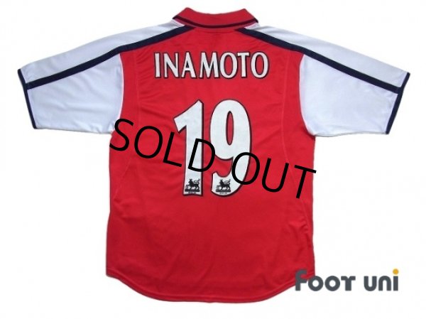 Photo2: Arsenal 2000-2002 Home Shirt #19 Inamoto (2)