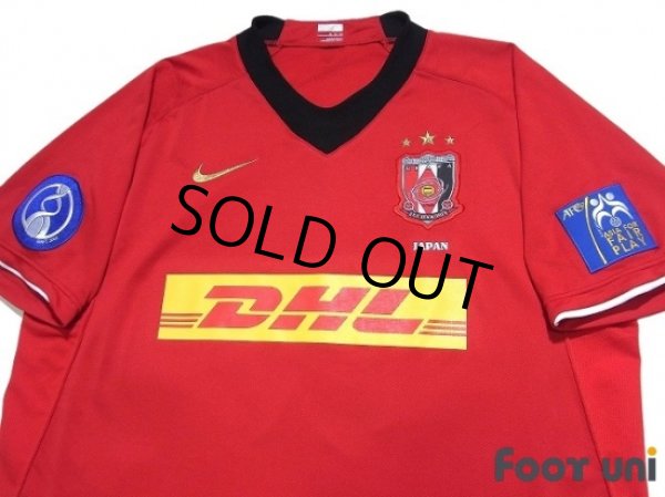 Photo3: Urawa Reds 2008 Home Shirt #19 Hideki Uchidate ACL Patch/Badge AFC Asia For Fair Play Patch/Badge (3)