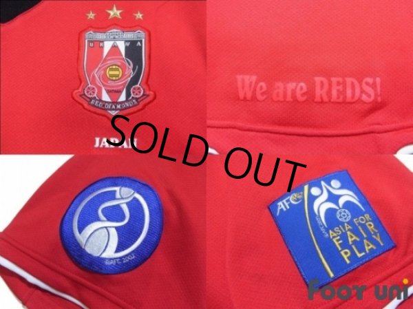 Photo6: Urawa Reds 2008 Home Shirt #19 Hideki Uchidate ACL Patch/Badge AFC Asia For Fair Play Patch/Badge (6)