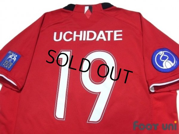Photo4: Urawa Reds 2008 Home Shirt #19 Hideki Uchidate ACL Patch/Badge AFC Asia For Fair Play Patch/Badge (4)