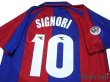 Photo4: Bologna 1998-2000 Home Shirt #10 Signori Lega Calcio Patch/Badge (4)
