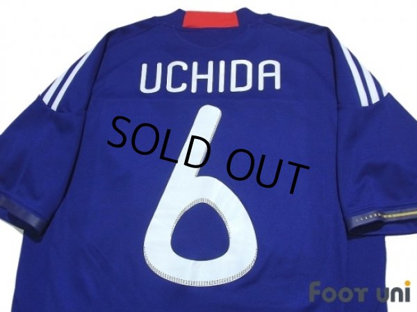 Photo4: Japan 2010 Home Shirt #6 Uchida (4)
