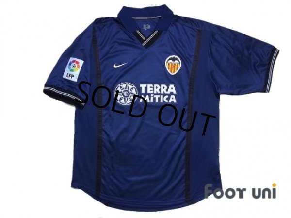 Photo1: Valencia 2000-2001 Away Shirt (1)