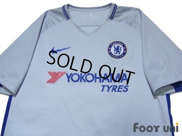 Photo3: Chelsea 2017-2018 Away Shirt #9 Morata (3)